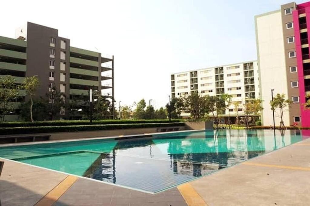 Apartamento Baan Kidtang Rangsit Exterior foto